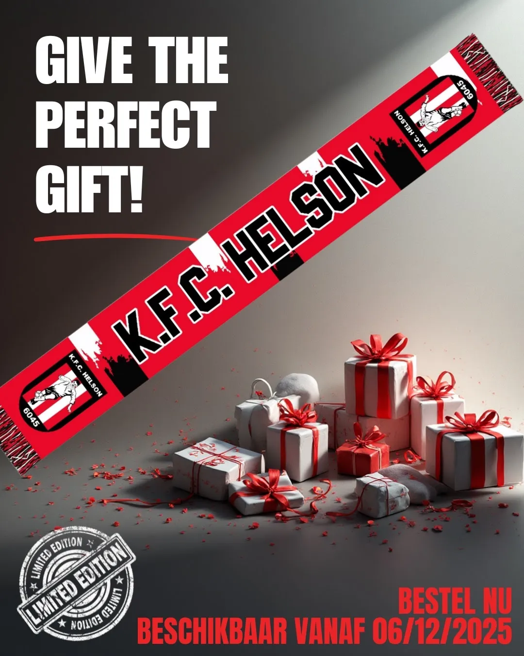 Onze KFC Helson clubsjaal komt er aan!