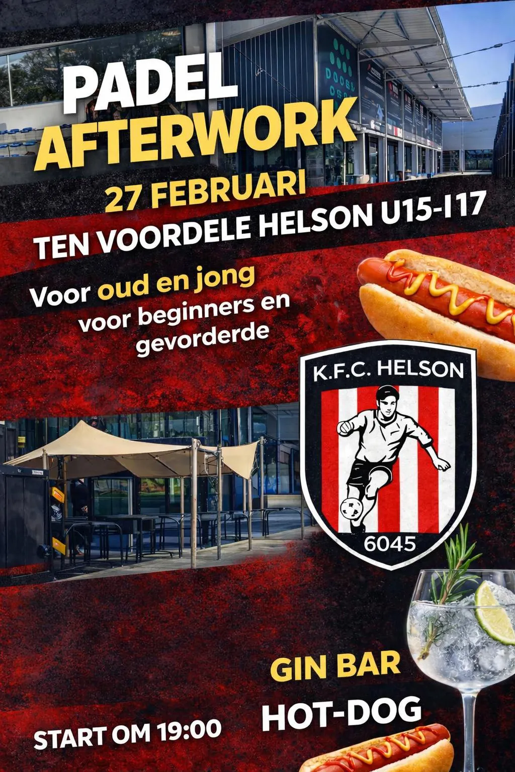 Padel After Work – Sport & gezelligheid voor U15 & U17